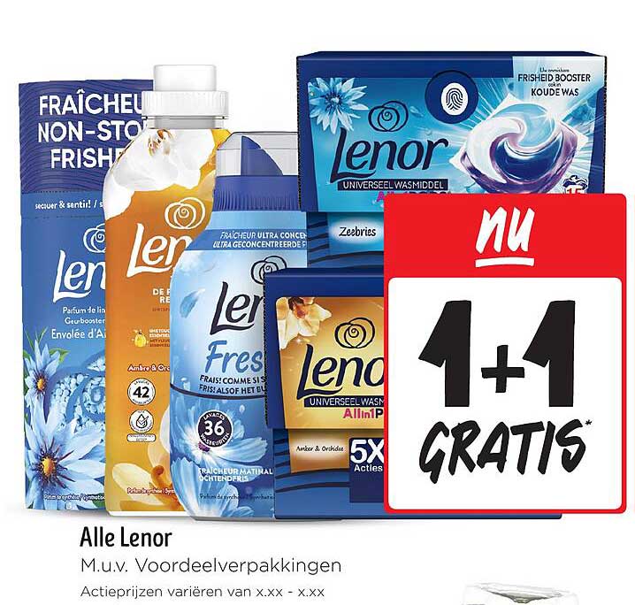 Alle Lenor M.u.v. Voordeelverpakkingen