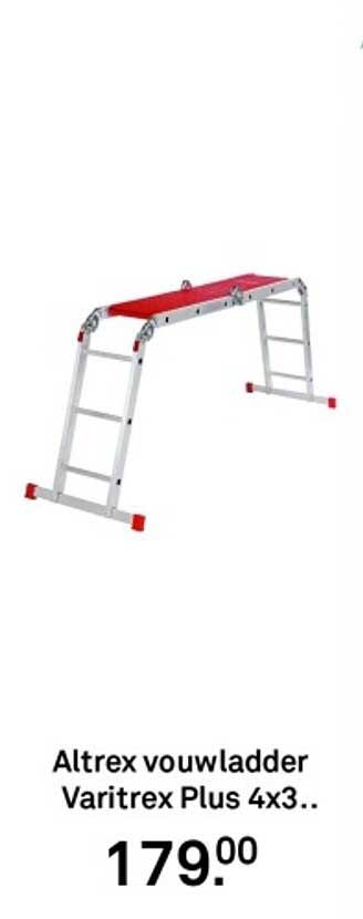 Altrex vouwladder Varitrex Plus 4x3..