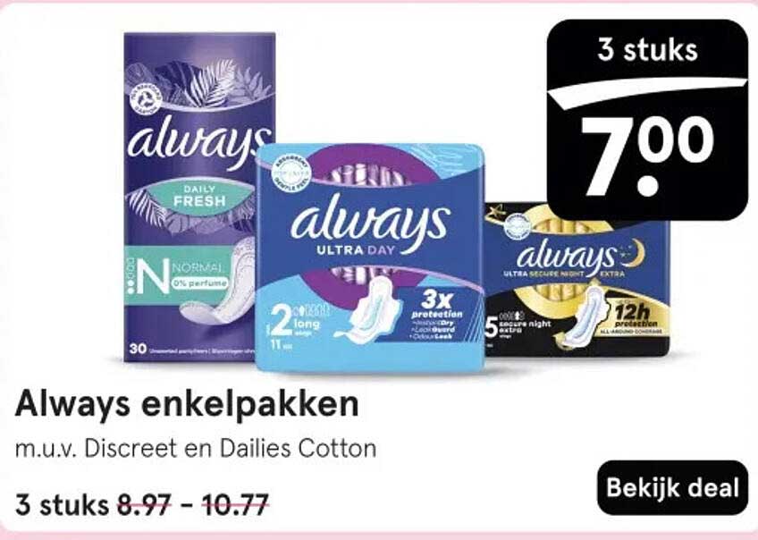 Always enkelpakken