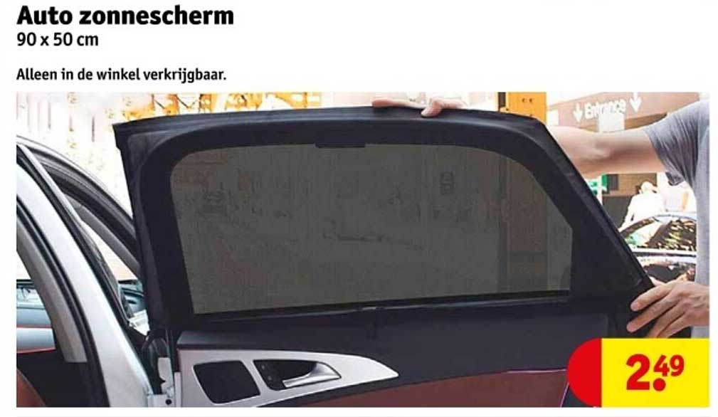 Auto zonnescherm 90 x 50 cm