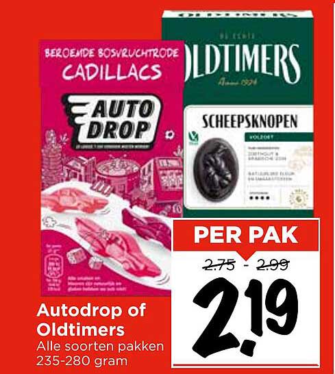 Autodrop of Oldtimers
