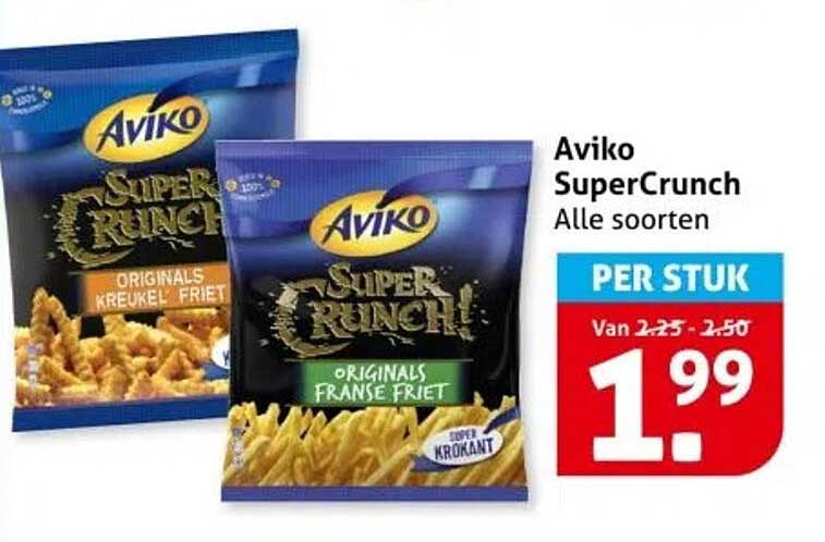 Aviko SuperCrunch Alle soorten