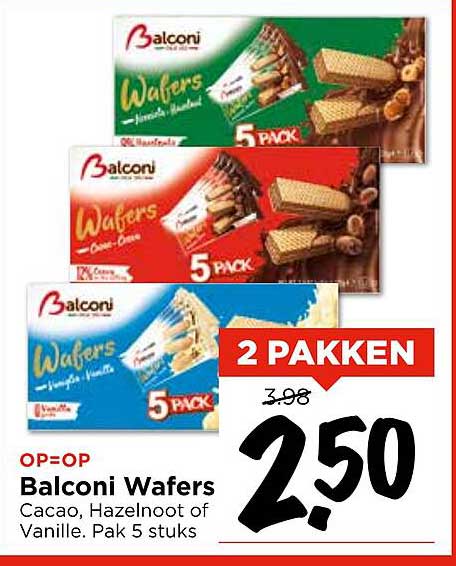 Balconi Wafers