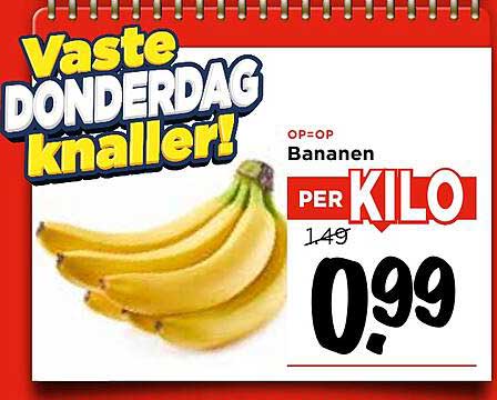 Bananen per kilo