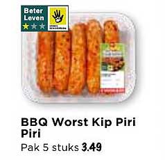 BBQ Worst Kip Piri Piri
