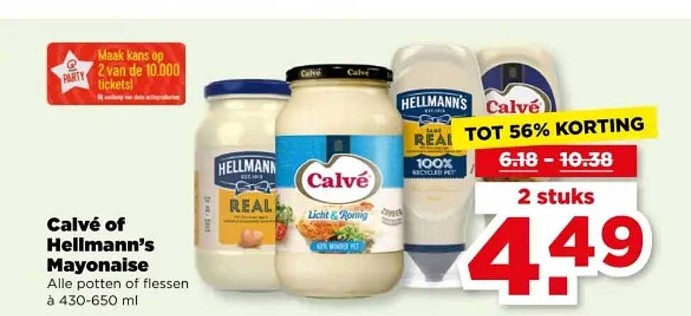 Calvé of Hellmann's Mayonaise