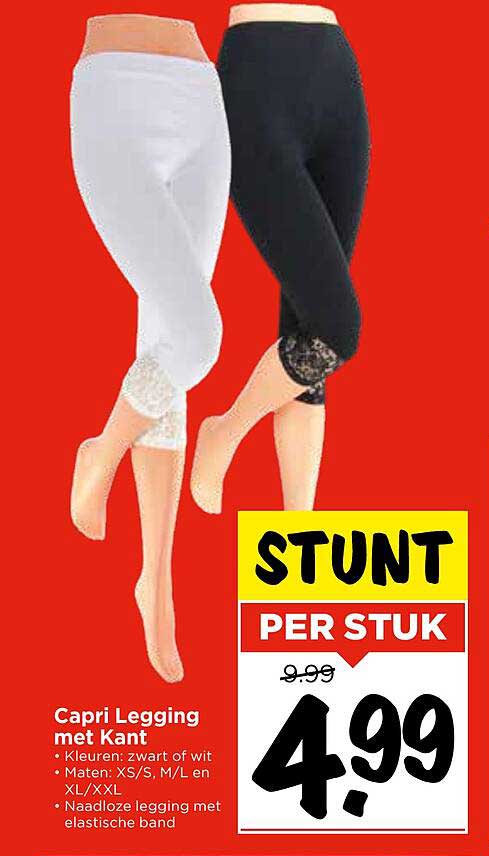 Capri Legging met Kant