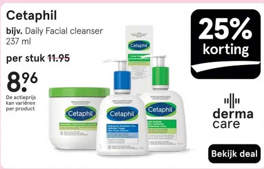 Cetaphil bijv. Daily Facial cleanser 237 ml