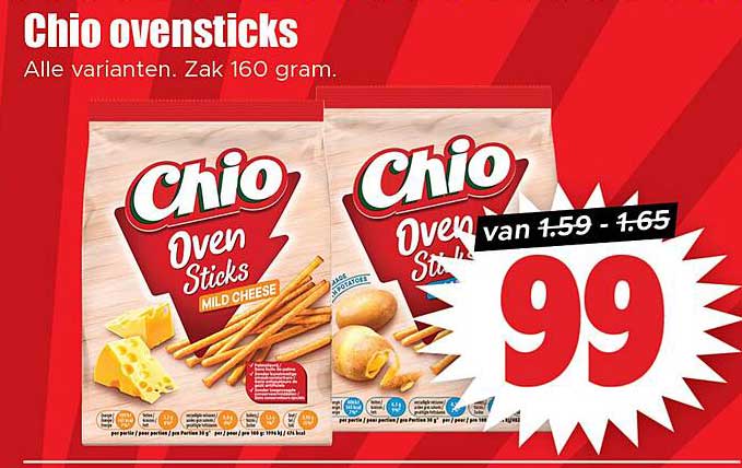 Chio ovensticks