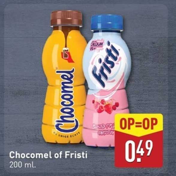 Chocomel of Fristi 200 ml