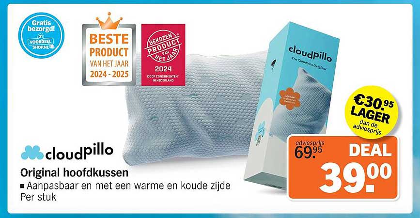cloudpillo Original hoofdkussen