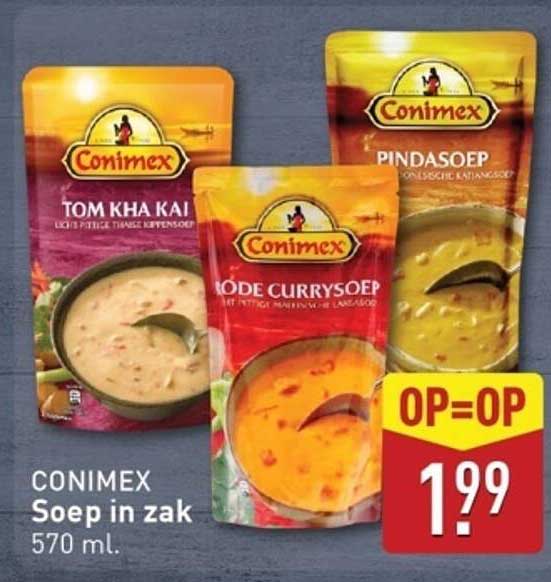 CONIMEX Soep in zak 570 ml.