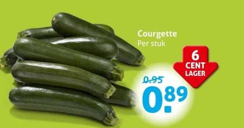 Courgette Per stuk
