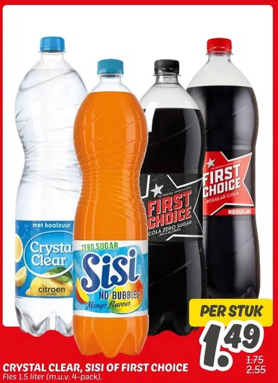 CRYSTAL CLEAR, SISI OF FIRST CHOICE