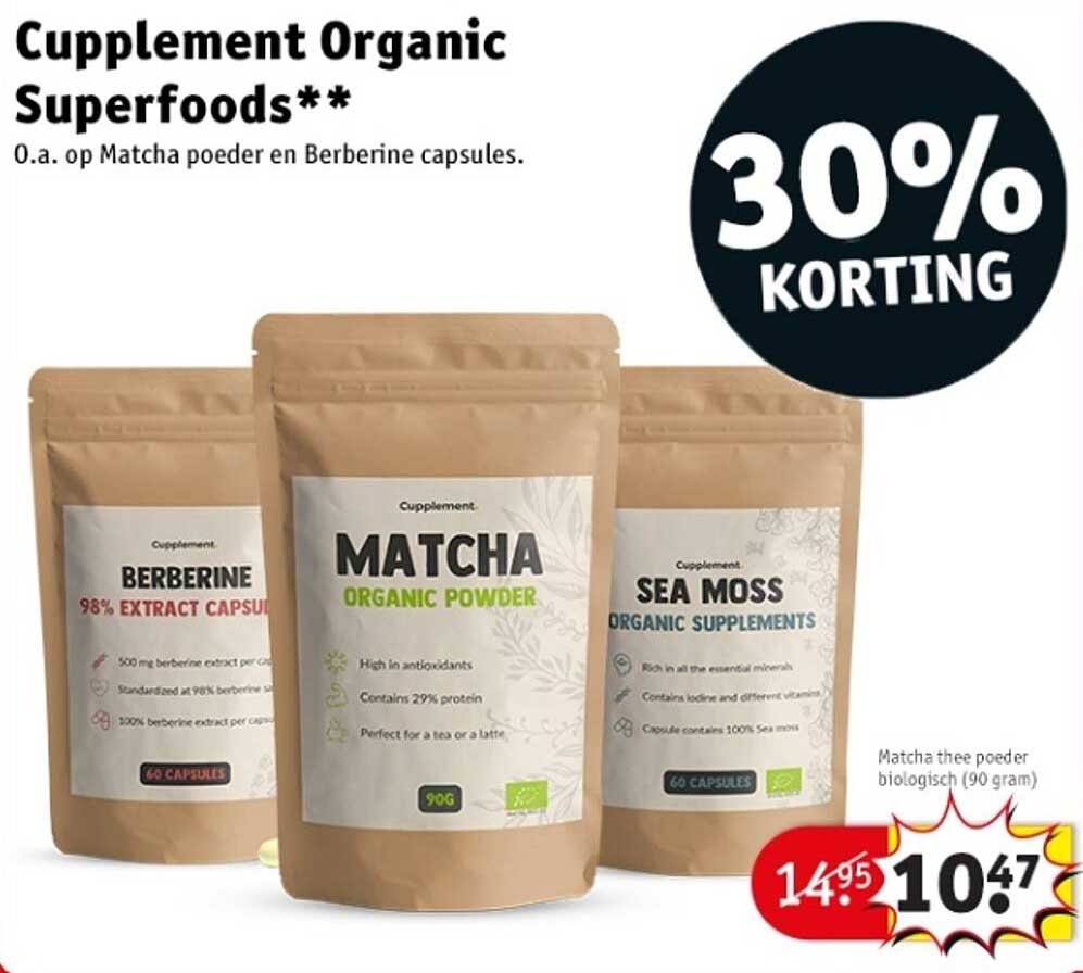 Cupplement Organic Superfoods**