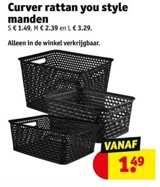 Curver rattan you style manden