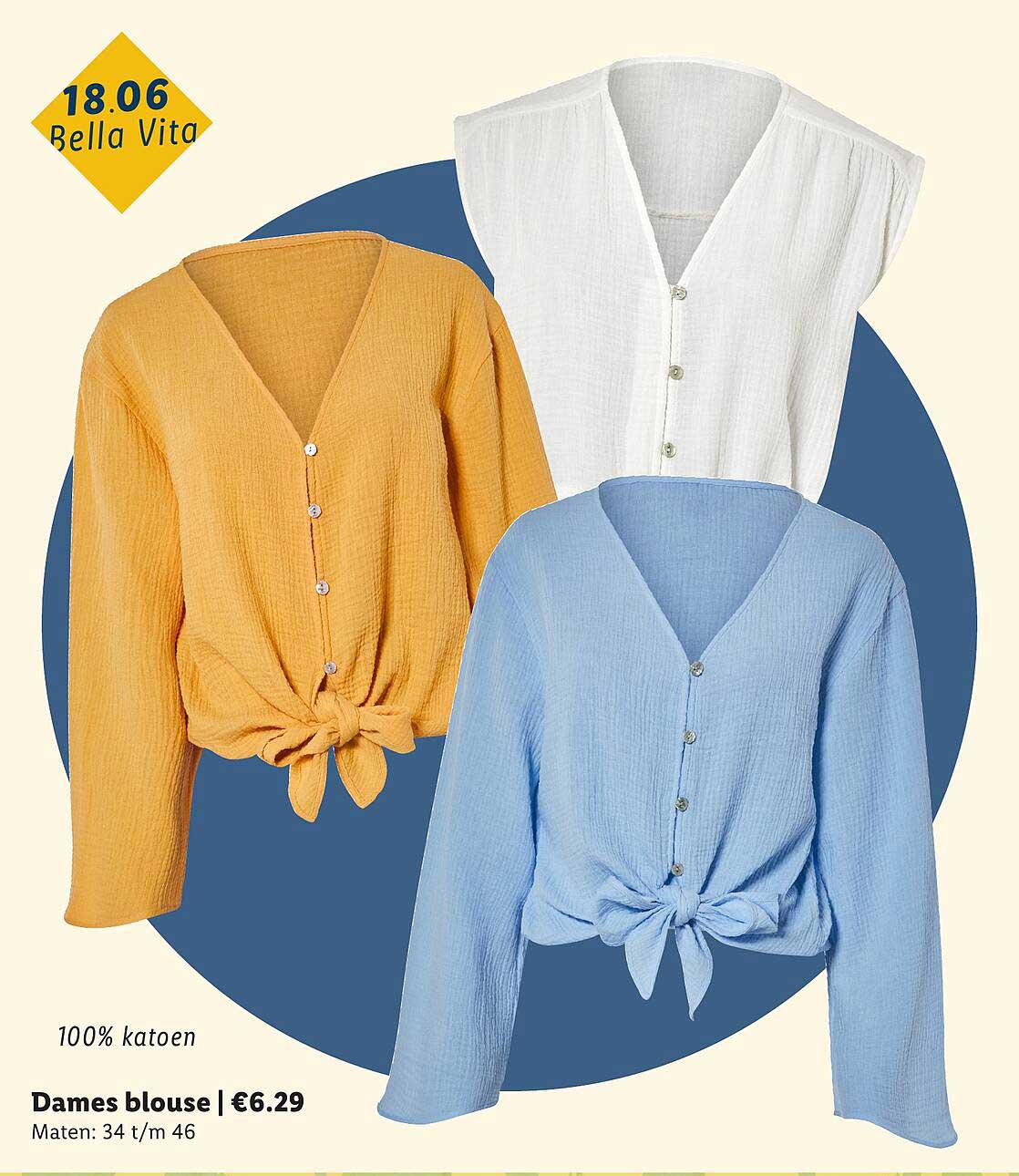 Dames blouse | €6.29