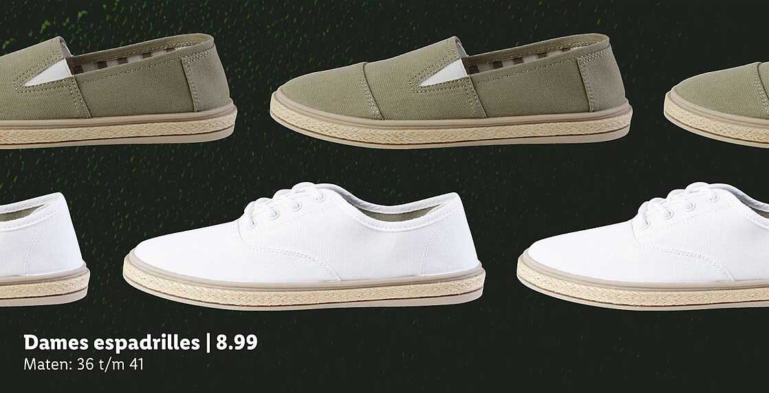 Dames espadrilles | 8.99