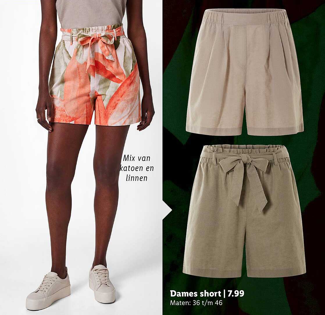 Dames short | 7.99
