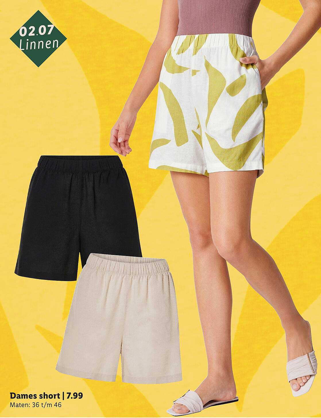 Dames short | 7.99