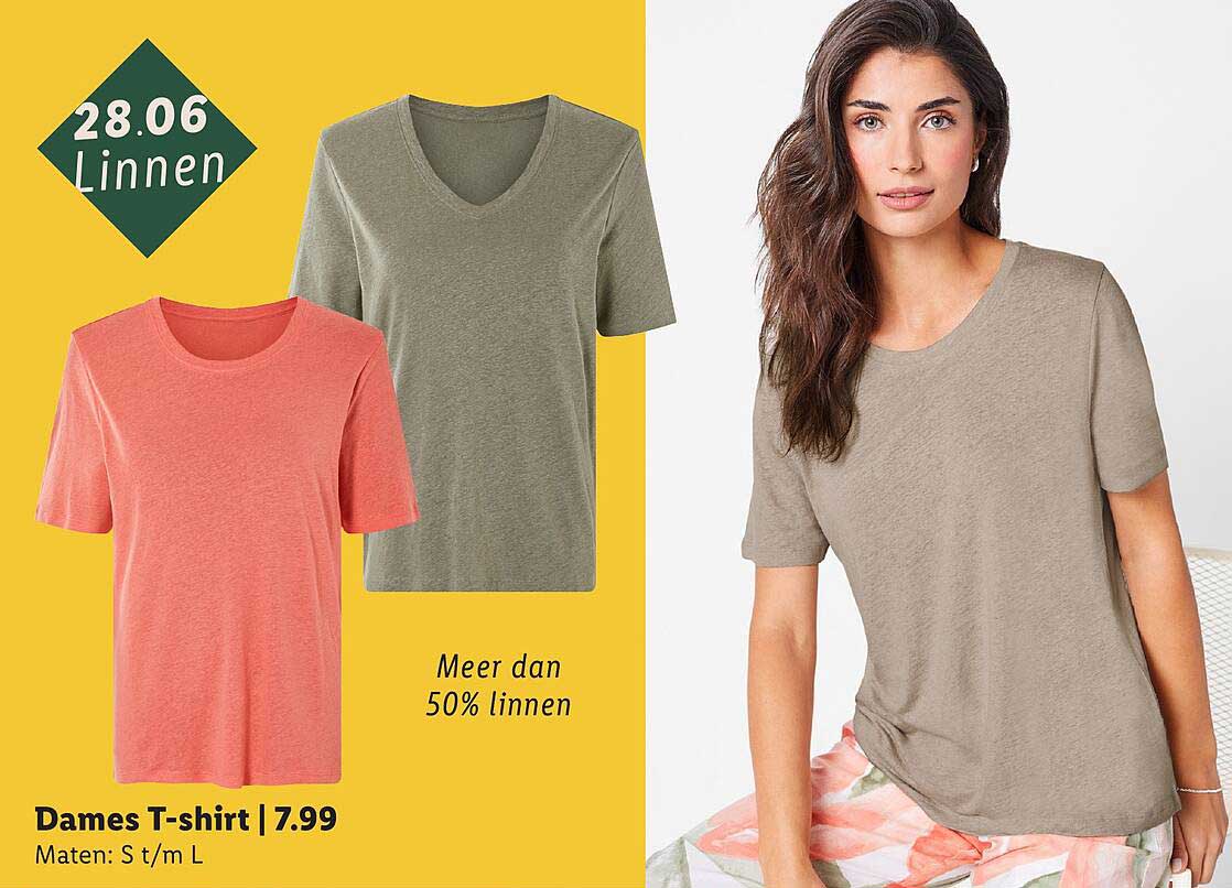 Dames T-shirt | 7.99