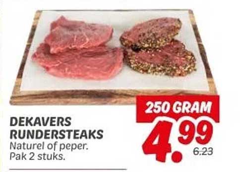 DEKAVERS RUNDERSTEAKS