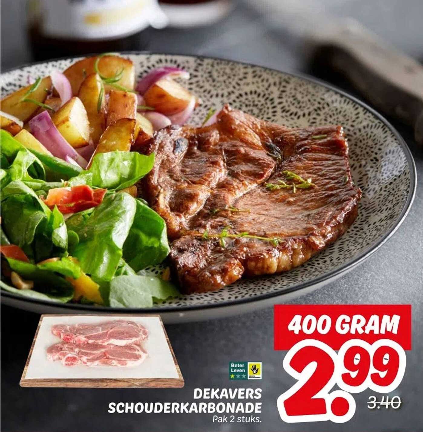 DEKAVERS SCHOUDERKARBONADE