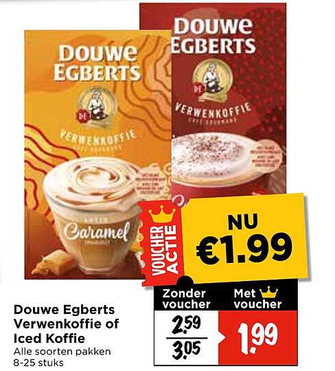 Douwe Egberts Verwenkoffie of Iced Koffie