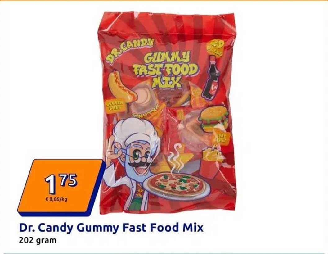 Dr. Candy Gummy Fast Food Mix