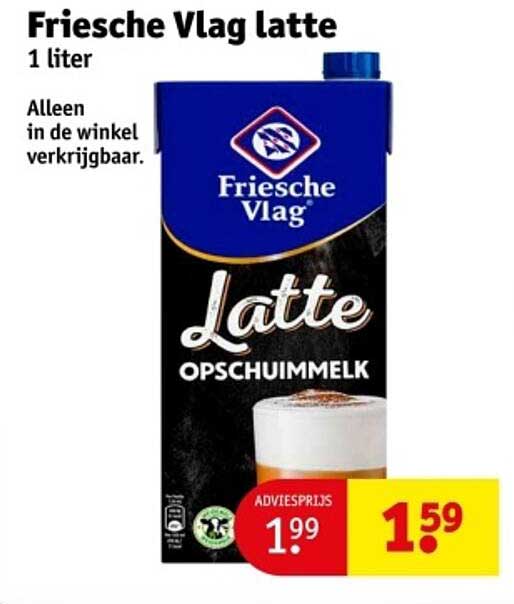 Friesche Vlag latte 1 liter