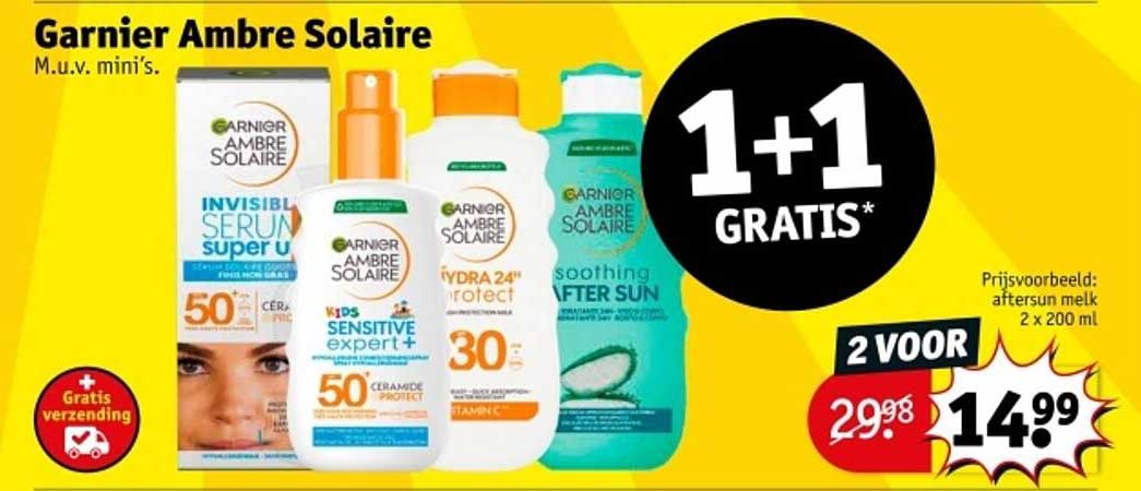 Garnier Ambre Solaire M.u.v. mini's