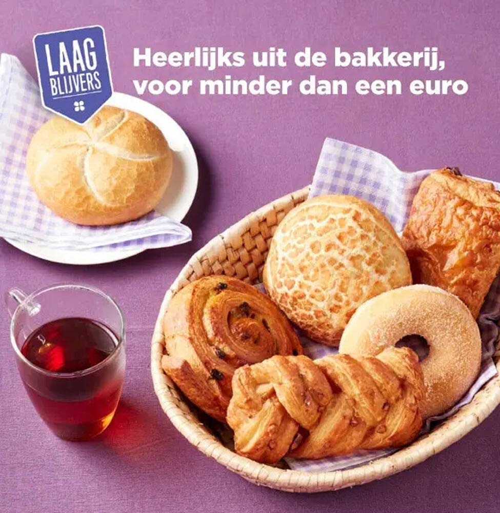 Heerlijks uit de bakkerij, voor minder dan een euro
