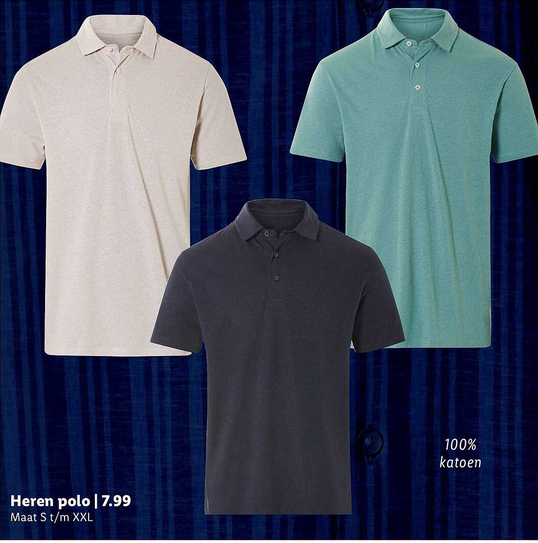 Heren polo | 7.99