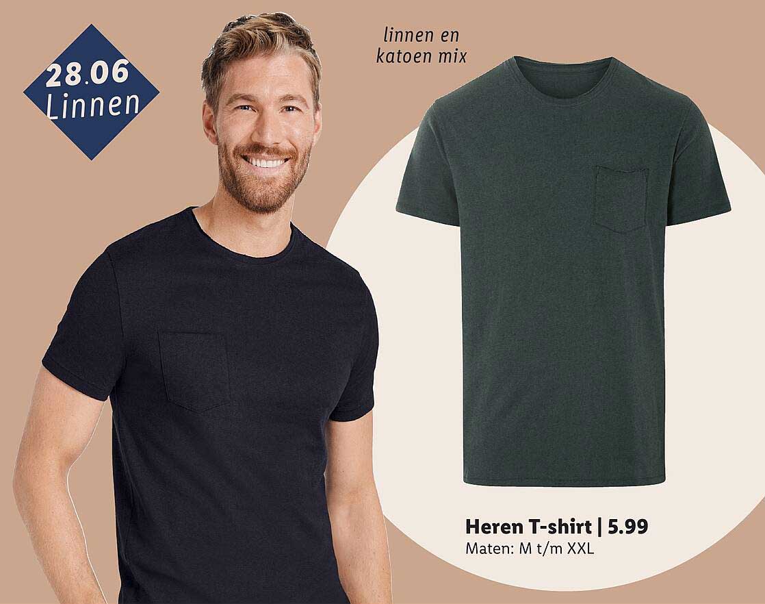 Heren T-shirt | 5.99