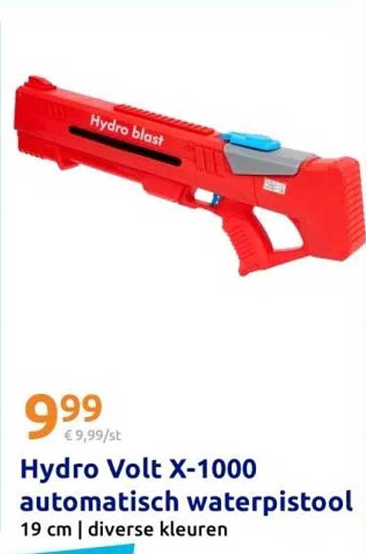 Hydro Volt X-1000 automatisch waterpistool