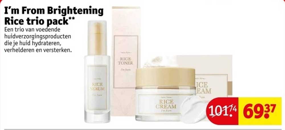 I’m From Brightening Rice trio pack**