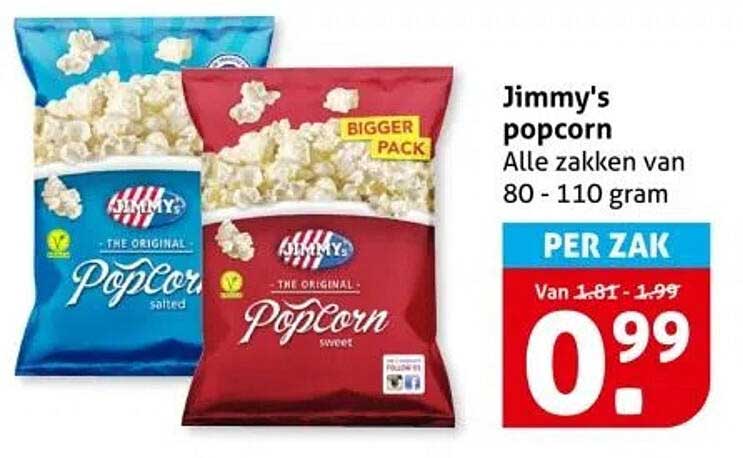 Jimmy's popcorn