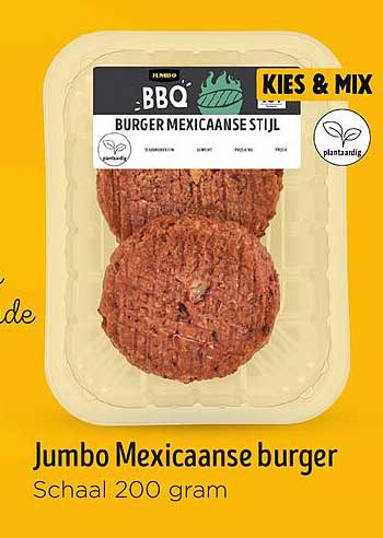 Jumbo Mexicaanse burger