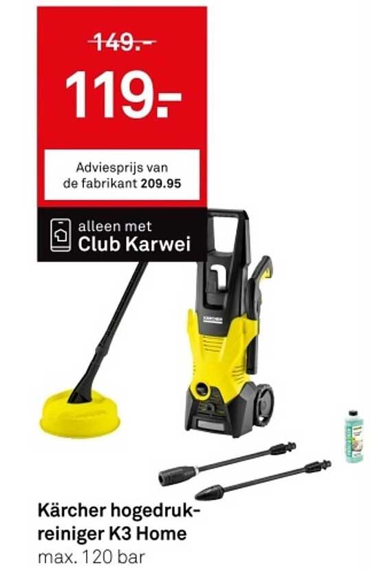 Kärcher hogedrukreiniger K3 Home