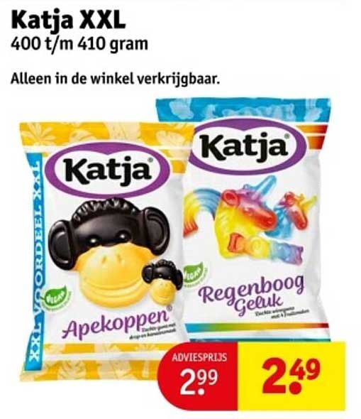 Katja XXL 400 t/m 410 gram
