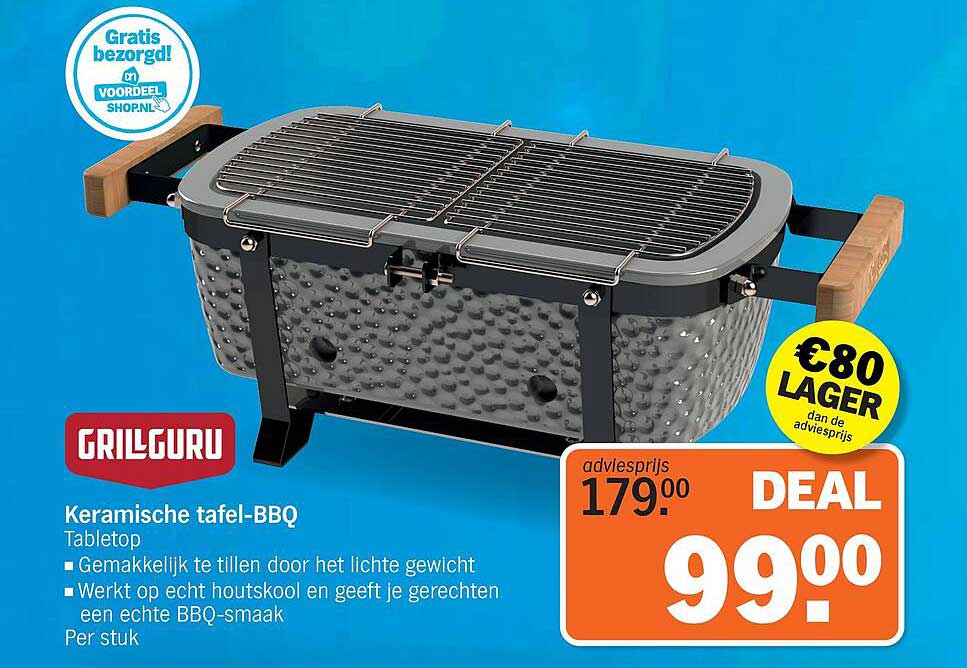 Keramische tafel-BBQ