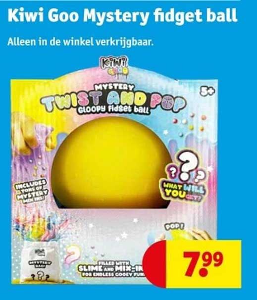 Kiwi Goo Mystery fidget ball