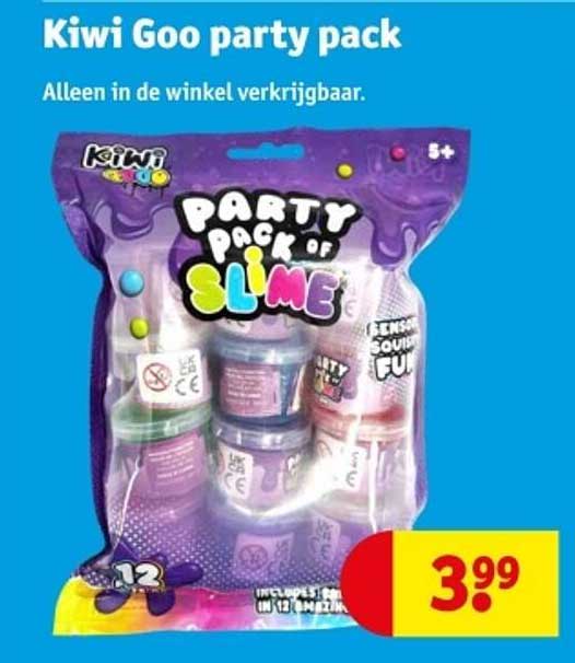 Kiwi Goo party pack