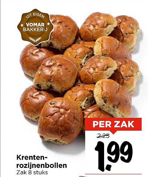 Krenten-rozijnenbollen