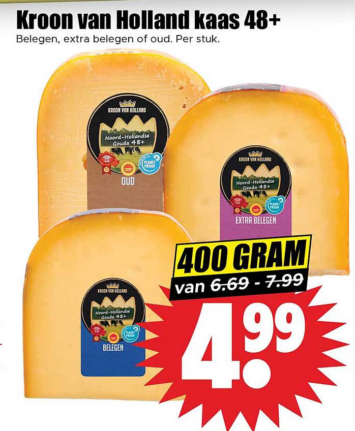 Kroon van Holland kaas 48+