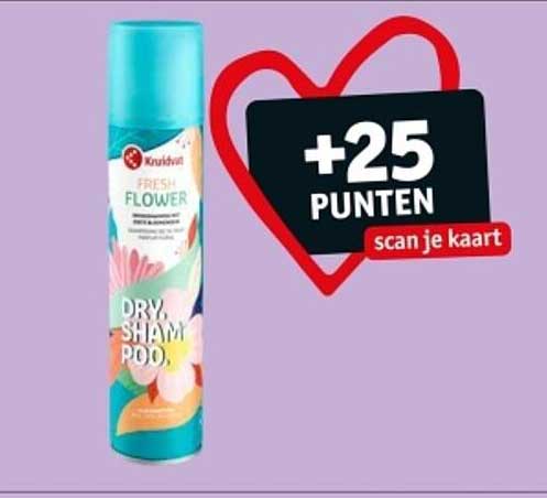 Kruidvat Fresh Flower Dry Shampoo