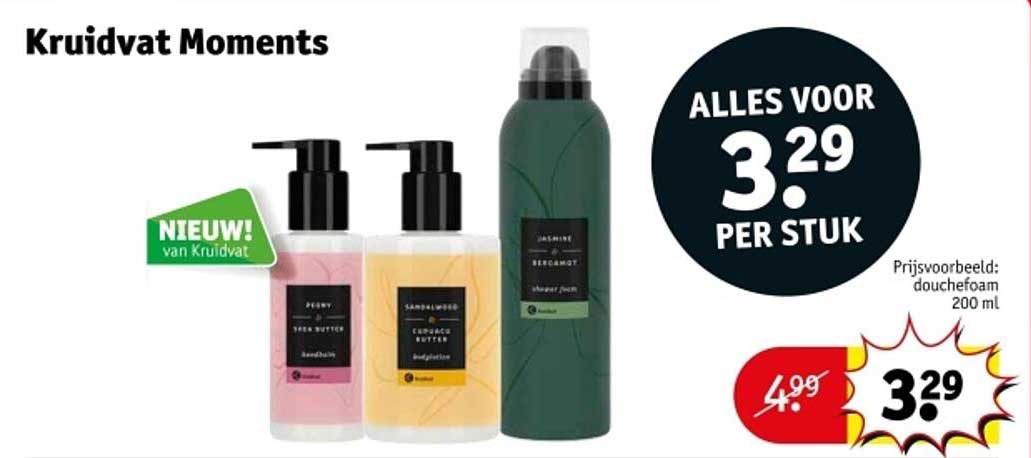 Kruidvat Moments – Alles voor 3,29 per stuk