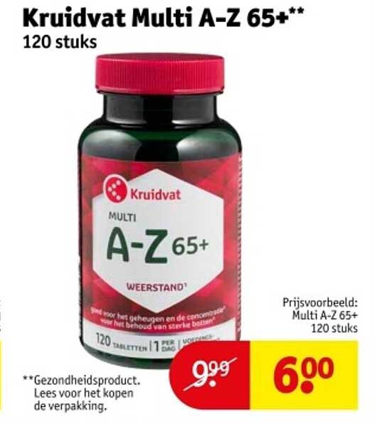 Kruidvat Multi A-Z 65+**