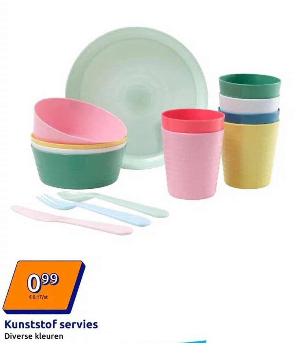 Kunststof servies