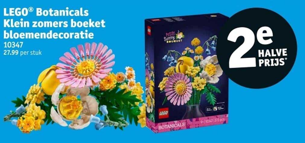 LEGO® Botanicals Klein zomers boeket bloemdecoratie